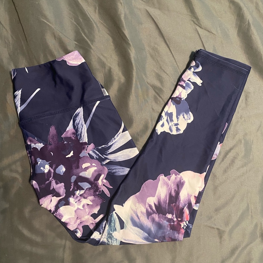Noli Active Cropped floral yoga pants